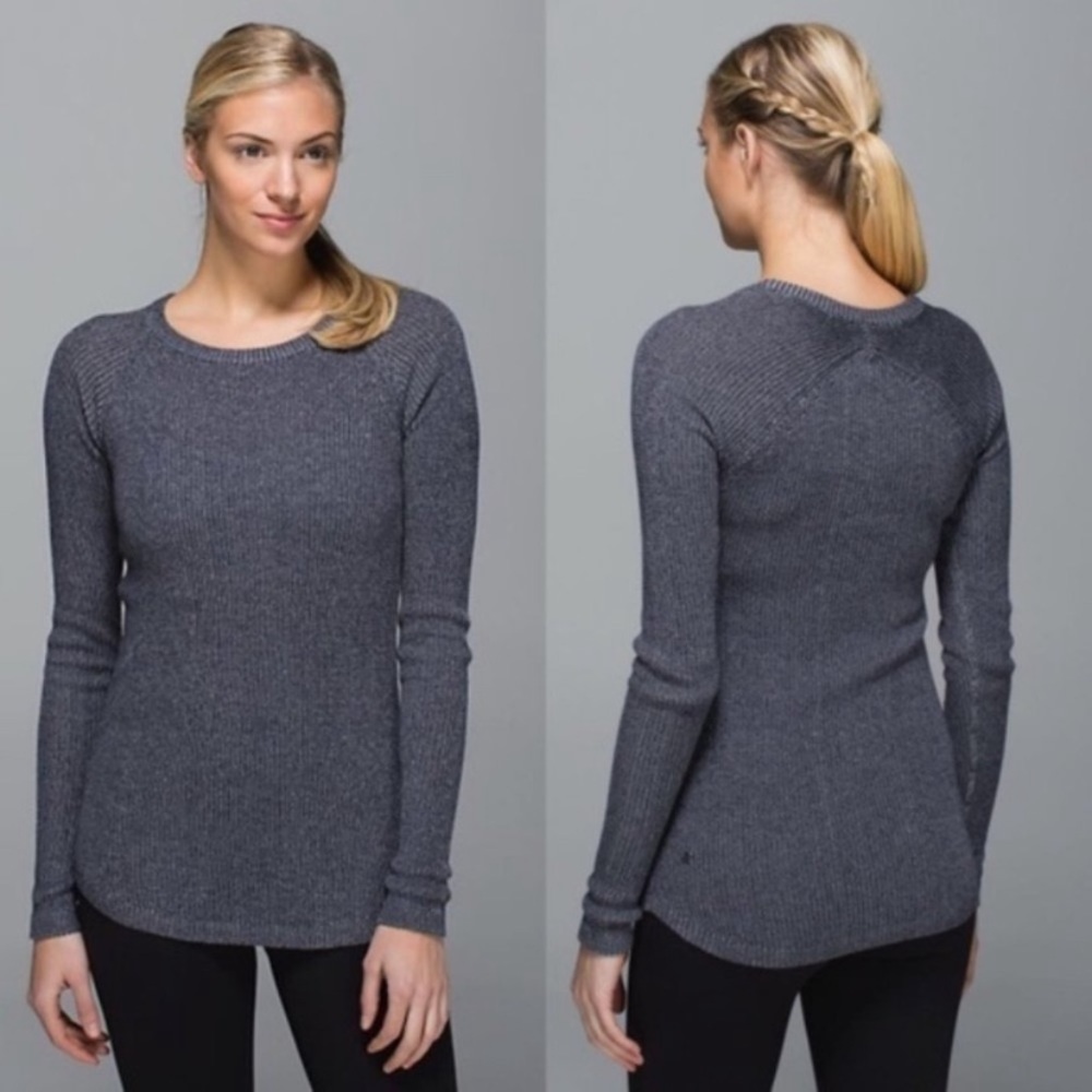 Lululemon Cabin Yogi knit sweater